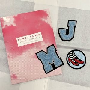 BRAND NEW Marc Jacobs Iron-On Patches